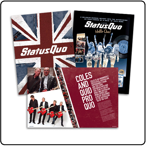 Status Quo - Made In Britain World Tour - Programme