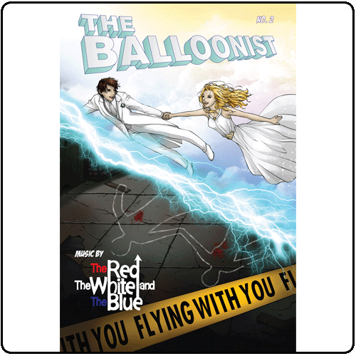 The Red The White and The Blue - The Balloonist Issue 02 - Comic Book & CD