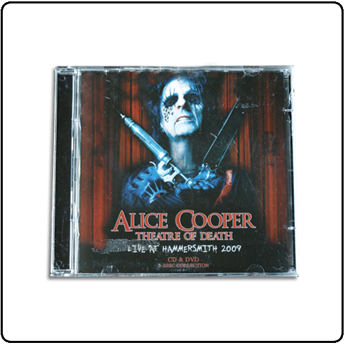 Alice Cooper - Theatre Of Death Live At Hammersmith 2009 - CD and DVD