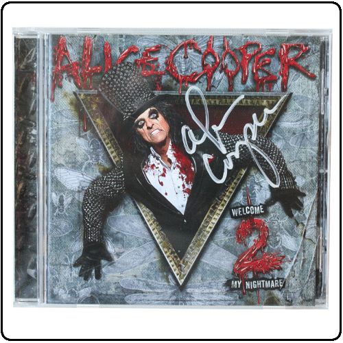 Alice Cooper - Welcome to my Nightmare 2 SIGNED