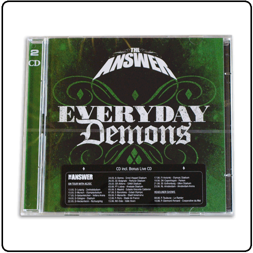 The Answer - Everyday Demons (Includes Bonus Live CD)