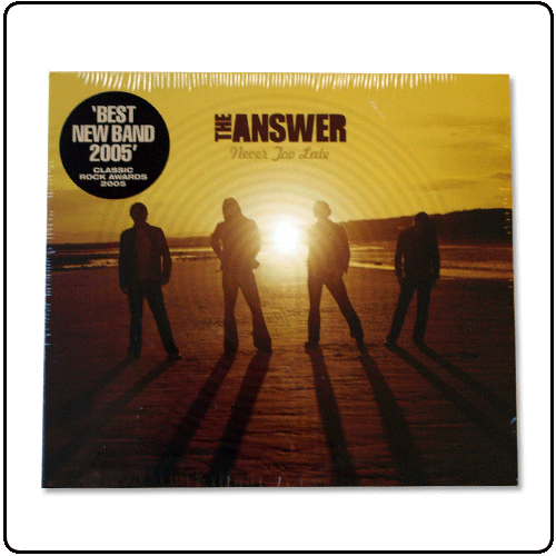 The Answer - Never Too Late EP (UK version)