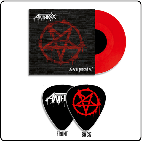Anthrax - Anthems - Red Vinyl + Plectrum