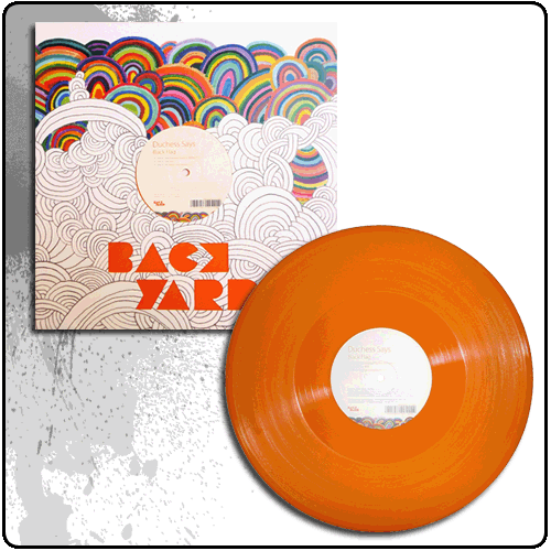 Back Yard Recordings - Duchess Says - Black Flag (Orange Vinyl)