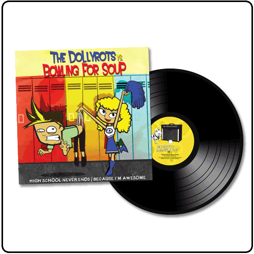 Bowling For Soup - Ltd Edition Fully Signed Split 7”