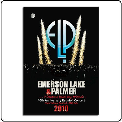Emerson Lake And Palmer - The High Voltage Festival 2010 (Blu-Ray - NTSC)