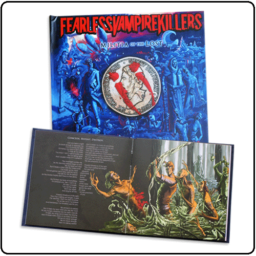 Fearless Vampire Killers - Militia Of The Lost - CD (Deluxe Book Edition)