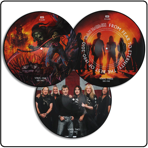 Iron Maiden - From Fear To Eternity Limited Triple Picture Disk
