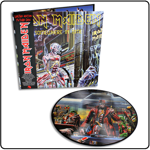 Iron Maiden - Somewhere In Time Limited Picture Disc