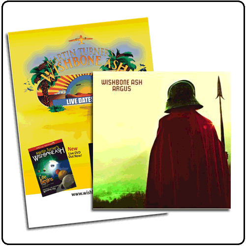 Martin Turners Wishbone Ash - Wishbone Ash/Argus (Expanded) - FREE POSTER