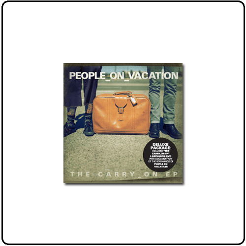 People On Vacation - THE CARRY ON EP DELUXE CD/DVD