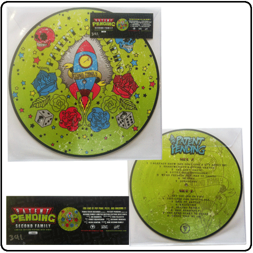 Patent Pending - Second Family (Numbered Picture Disc LP)