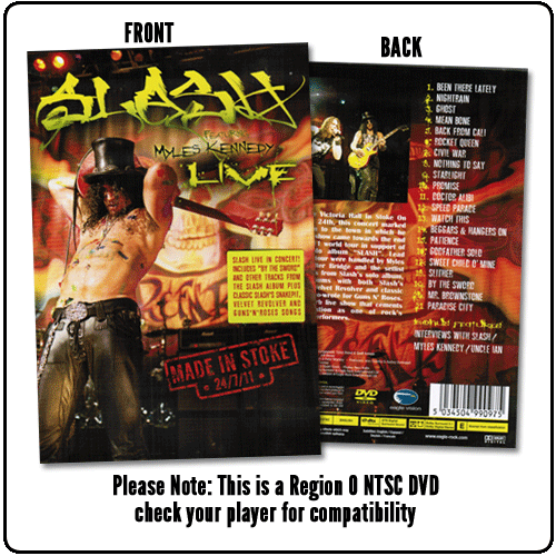 Slash - Live Made In Stoke (24-07-11) NTSC - Region 0
