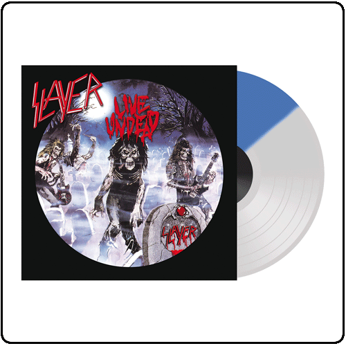 Slayer - Live Undead/Haunting The Chapel (Limited Edition Blue/White Vinyl)