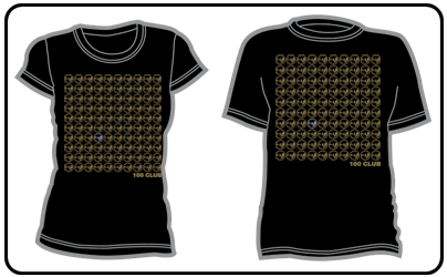 The 100 Club - Circles (Black)