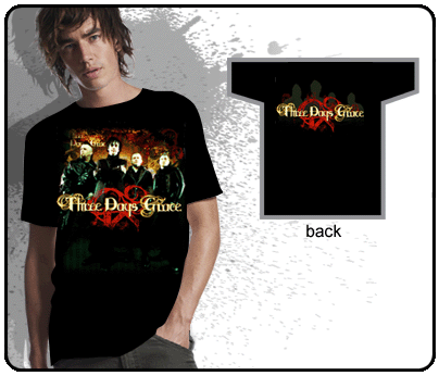 Three Days Grace - Color Group Photo