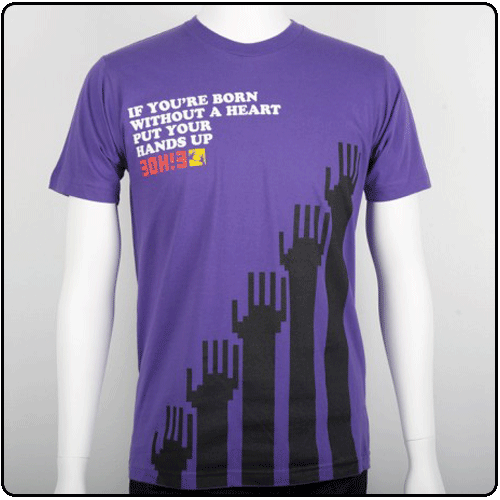 3OH!3 - Hands Up (Purple)