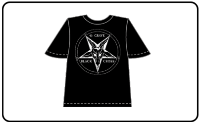 45 Grave - Black Cross