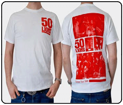50 Lions - Live Shirt