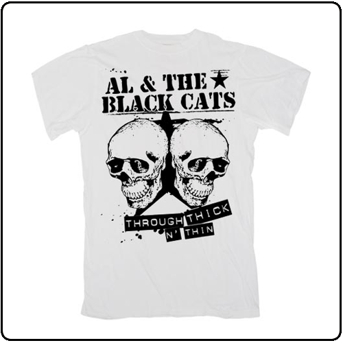 Al And The Black Cats - Skulls (White)
