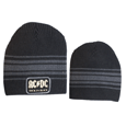 AC/DC : Black Printed Patches Stripes
