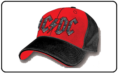 AC/DC - Adjustable Cap Red/Black
