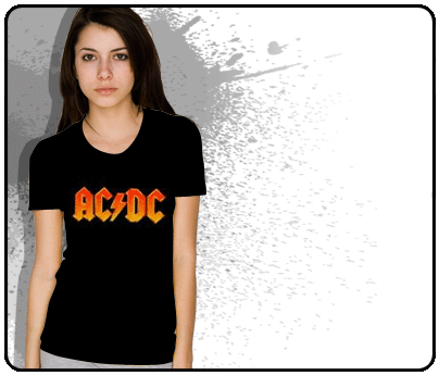 AC/DC - Logo/Babydoll