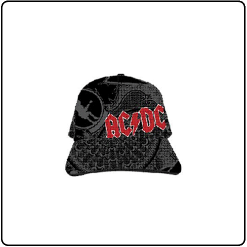 AC/DC - All Over Printed Flex Cap