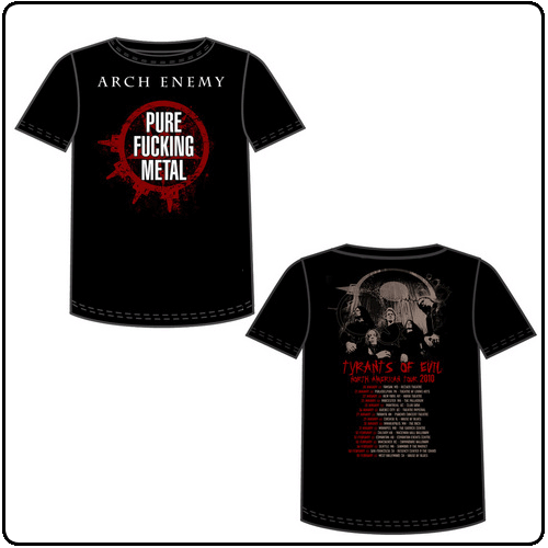 Arch Enemy - Pure Fucking Metal Red