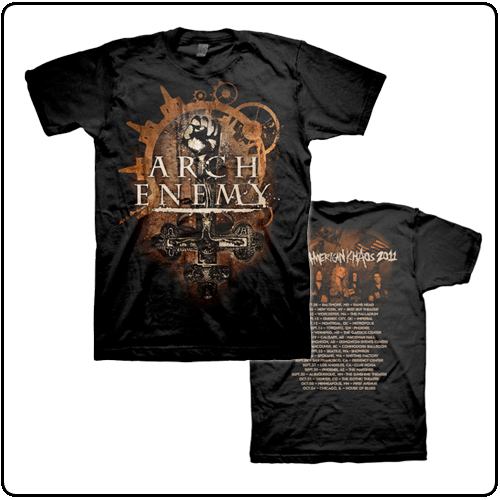 Arch Enemy - Inverted Cross - Dates
