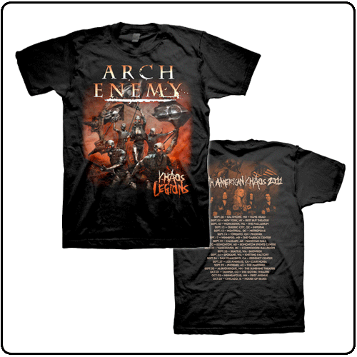 Arch Enemy - Khaos Legions - Dates