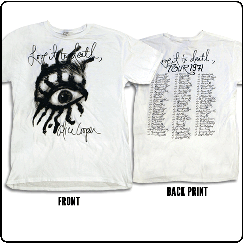 Alice Cooper - Love It To Death (White)