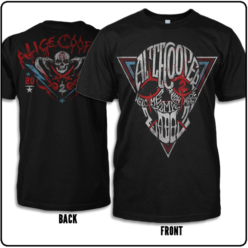 Alice Cooper - Welcome 2 My Nightmare Skull - 2012 (Black)