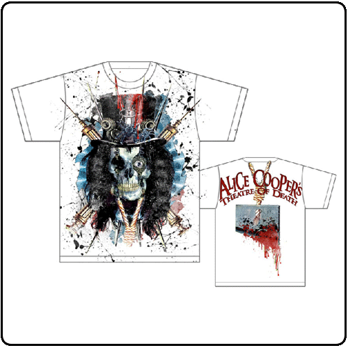 Alice Cooper - Jumbo Skull Splatter