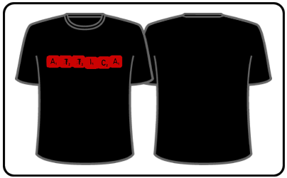 A List Records - Attica - Logo (Black)