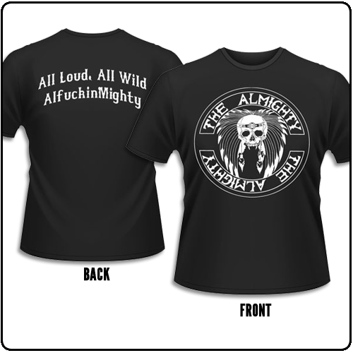 The Almighty - All Loud Skull (Black)