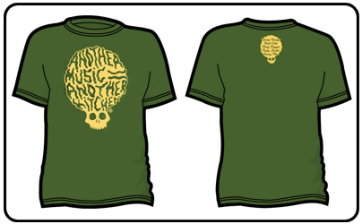 Another Music Another Kitchen - Logo Men's (Green)