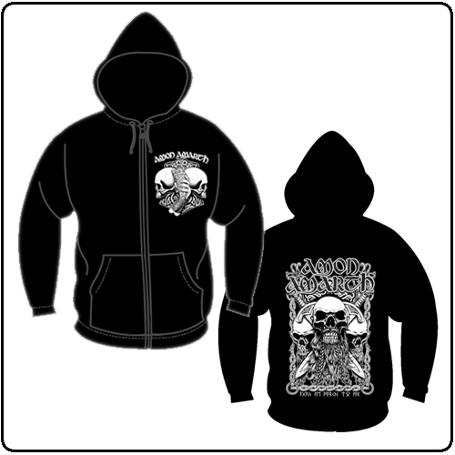 Amon Amarth - Horns And Skull (Zip)