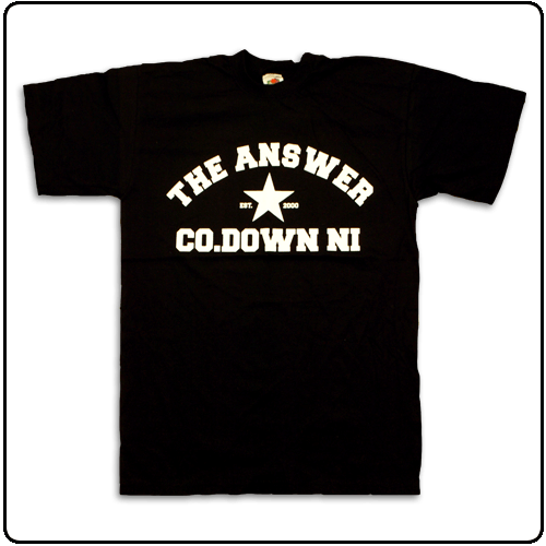 The Answer - Co. Down (White Print)