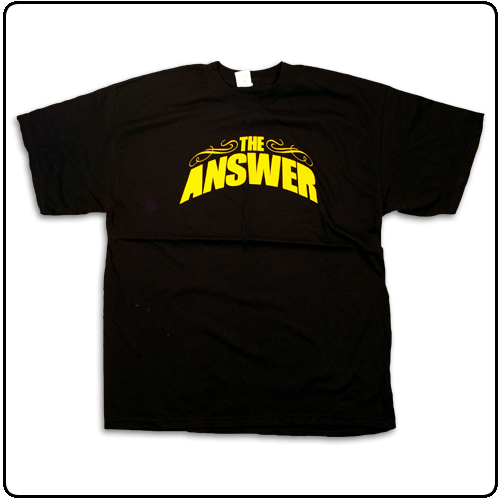 The Answer - Gold Logo