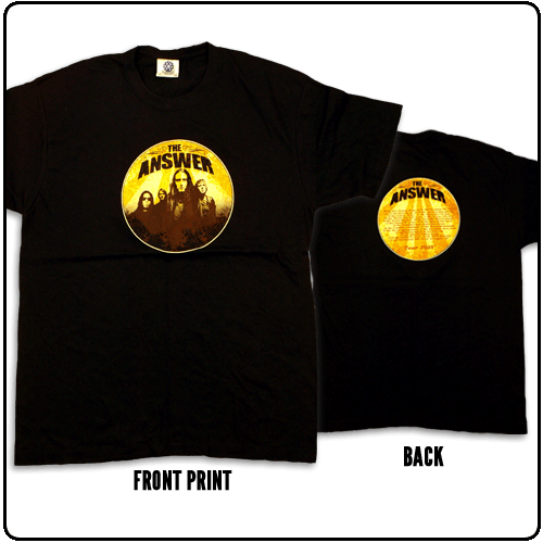 The Answer - Euro AC/DC tour - Round Photo + Dates SALE