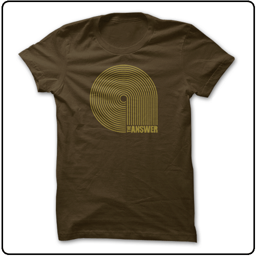 The Answer - Spiral 'A' Brown