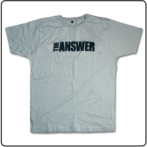 The Answer - Block (light grey) SALE