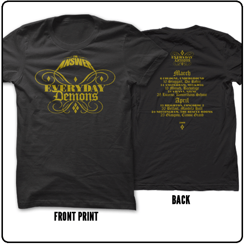 The Answer - UK & European Tour 2009 (Black) SALE