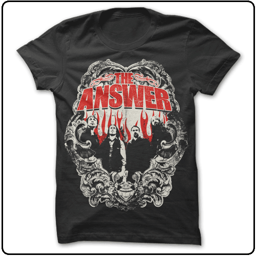 The Answer - Flames BRAND NEW (Black)
