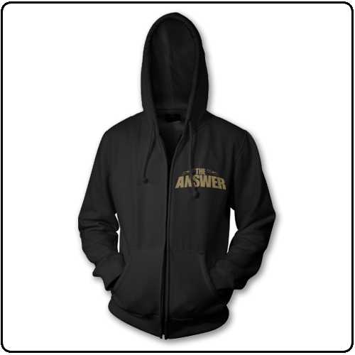 The Answer - Logo Zipped Hoodie