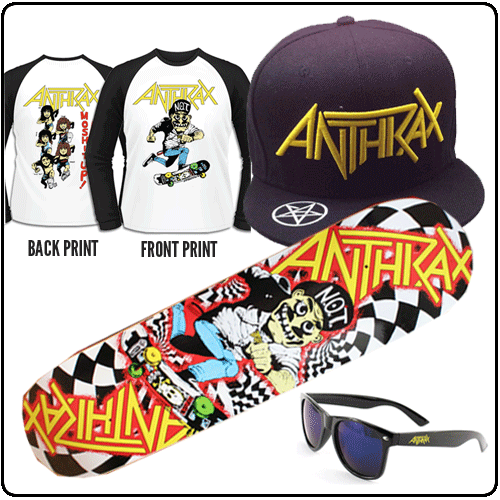 Anthrax - Skate Deck Combo Bundle!