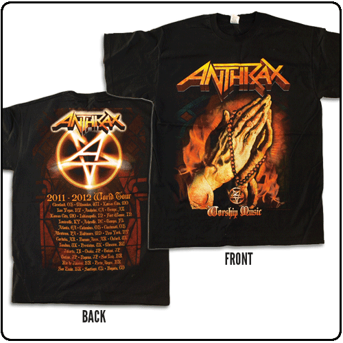 Anthrax - Worship Hands - World Tour 2011-2012