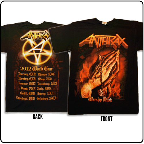 Anthrax - Worship Hands - World Tour 2012