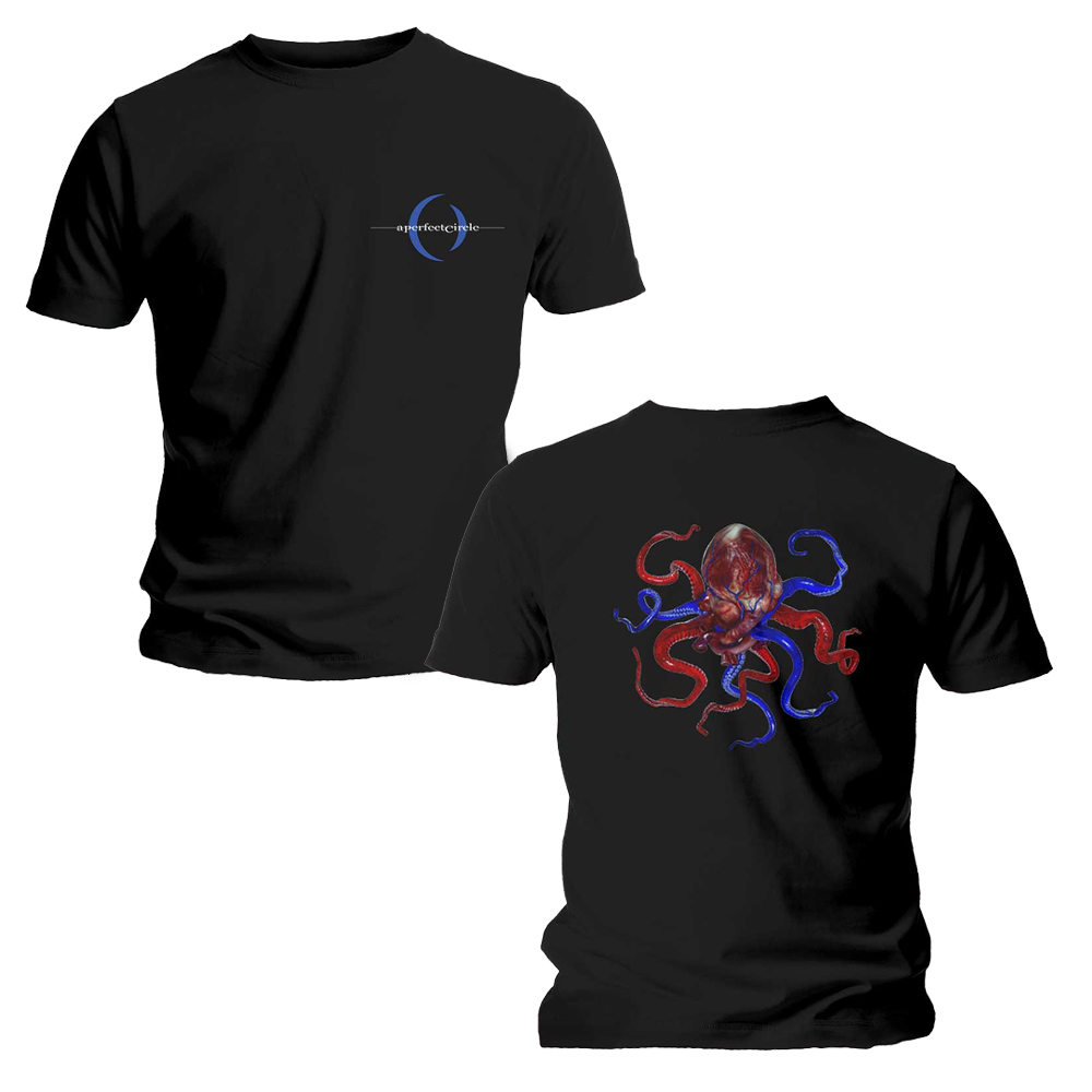 NEW & OFFICIAL! A Perfect Circle 'Octoheart' T-Shirt 